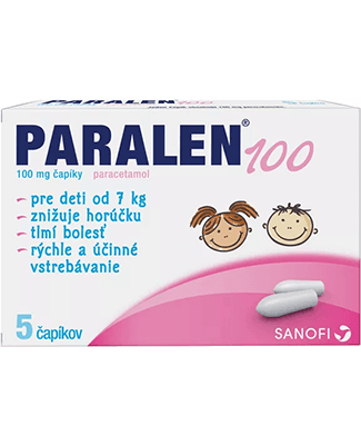 PARALEN® 100 čapíky